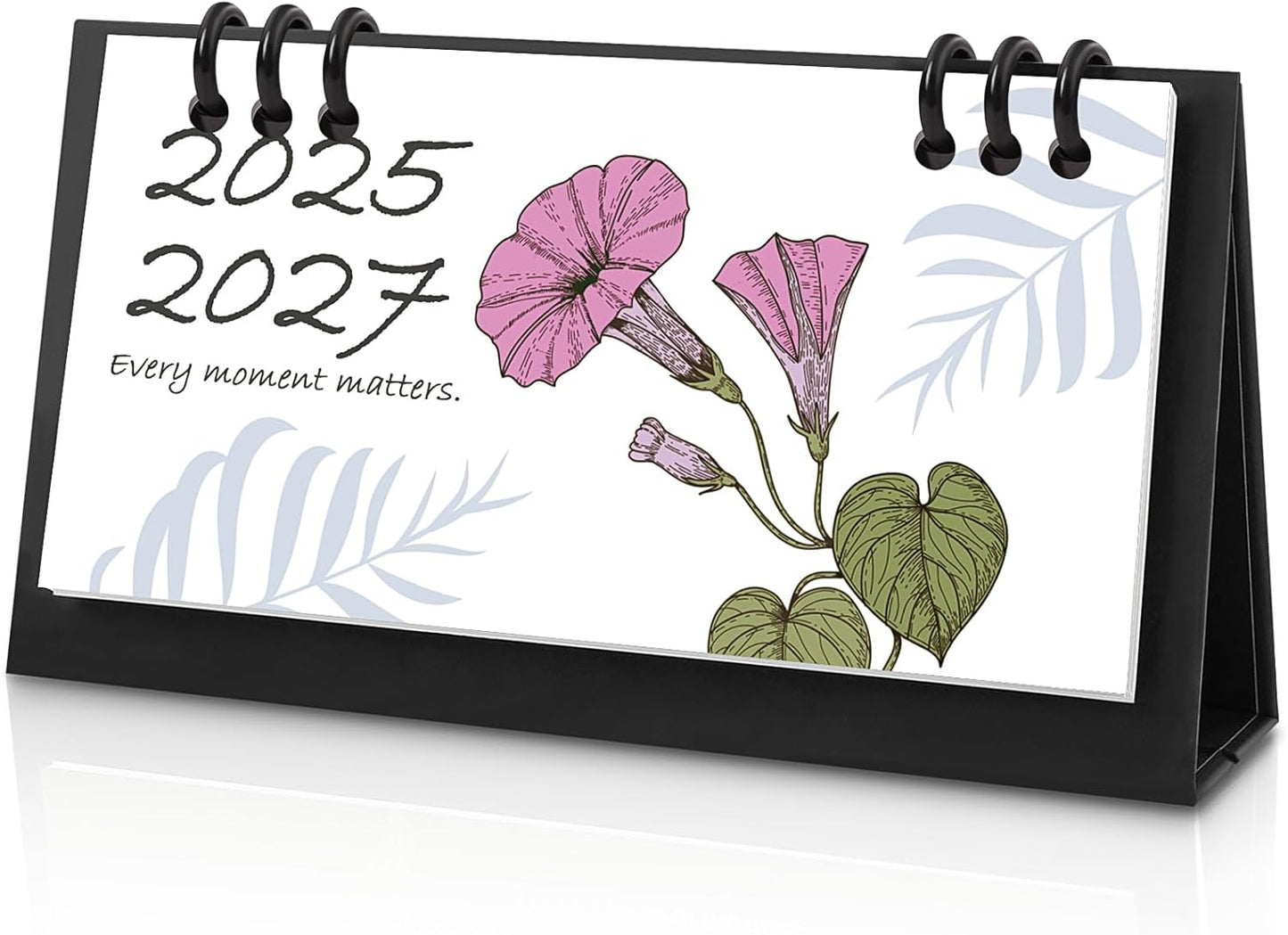 KONVINIT Small Desk Calendar 2026-2027, 6.3" x 3.1", 2026 Desk Calendar - Runs From January 2026 Until December 2027, 24 Months Mini Desktop Calendar for School, Home and Office Supplies
