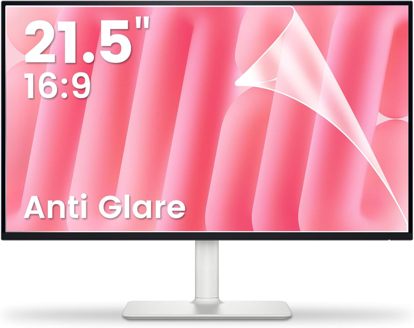 F FORITO 2-Pack 22 inch 16:10 Matte Anti Glare Computer Screen Cover, Anti Glare Eye Protection Film Compatible with All 22" Widescreen Monitors with 16:10 Aspect Ratio (18.7"W x 11.7"H) Not for 16:9