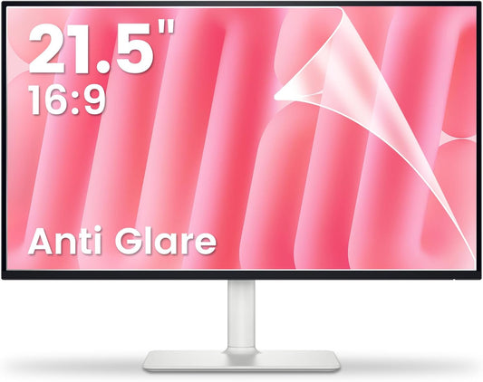 F FORITO 2-Pack 22 inch 16:10 Matte Anti Glare Computer Screen Cover, Anti Glare Eye Protection Film Compatible with All 22" Widescreen Monitors with 16:10 Aspect Ratio (18.7"W x 11.7"H) Not for 16:9