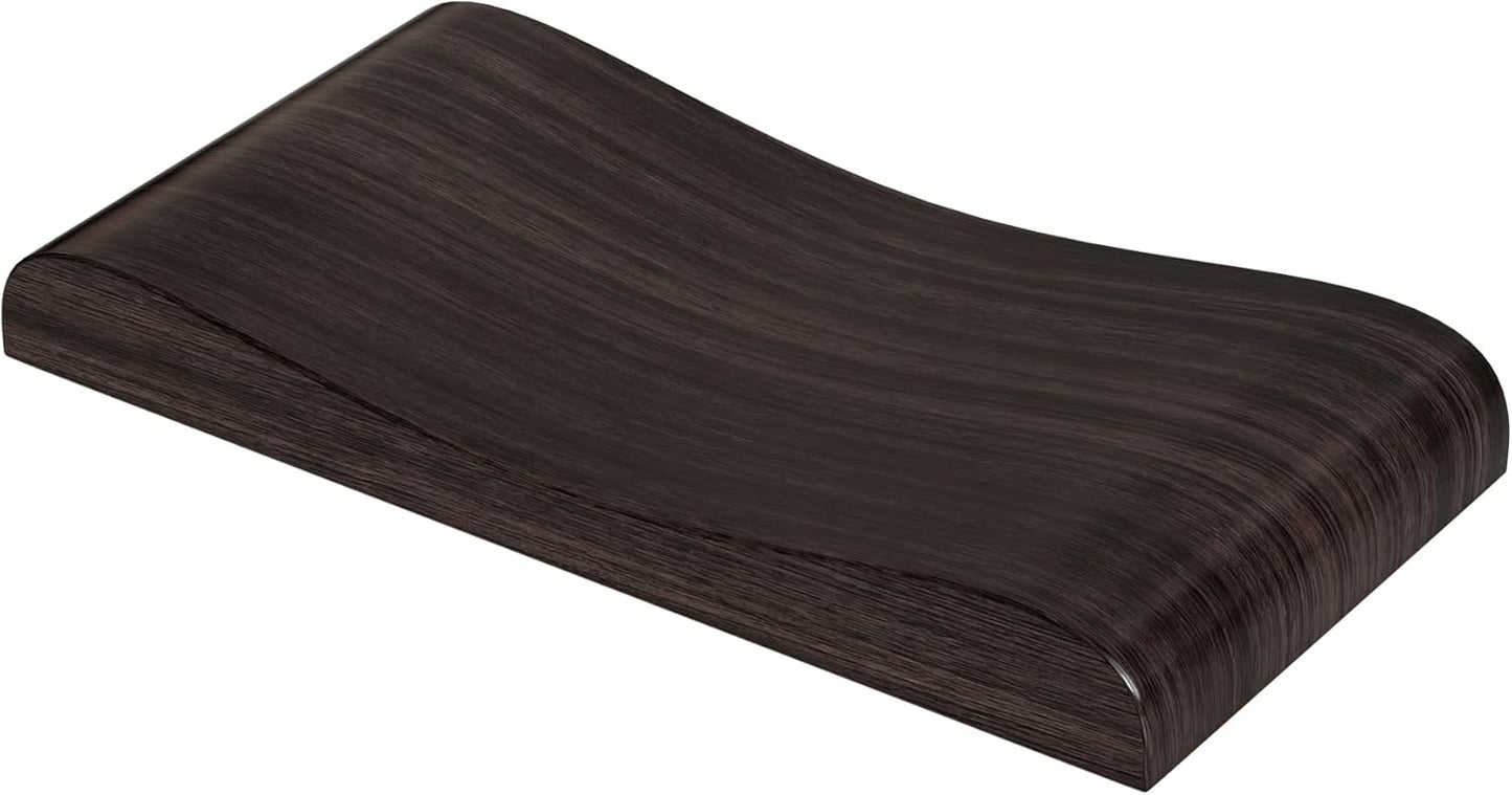 Wooden Wrist Rest, 11.8-inch Length and 22mm Thickness for Small Keyboard, Bamboo Wood Palm Rest, Ergonomic Design for Mechanical Gaming Keyboard