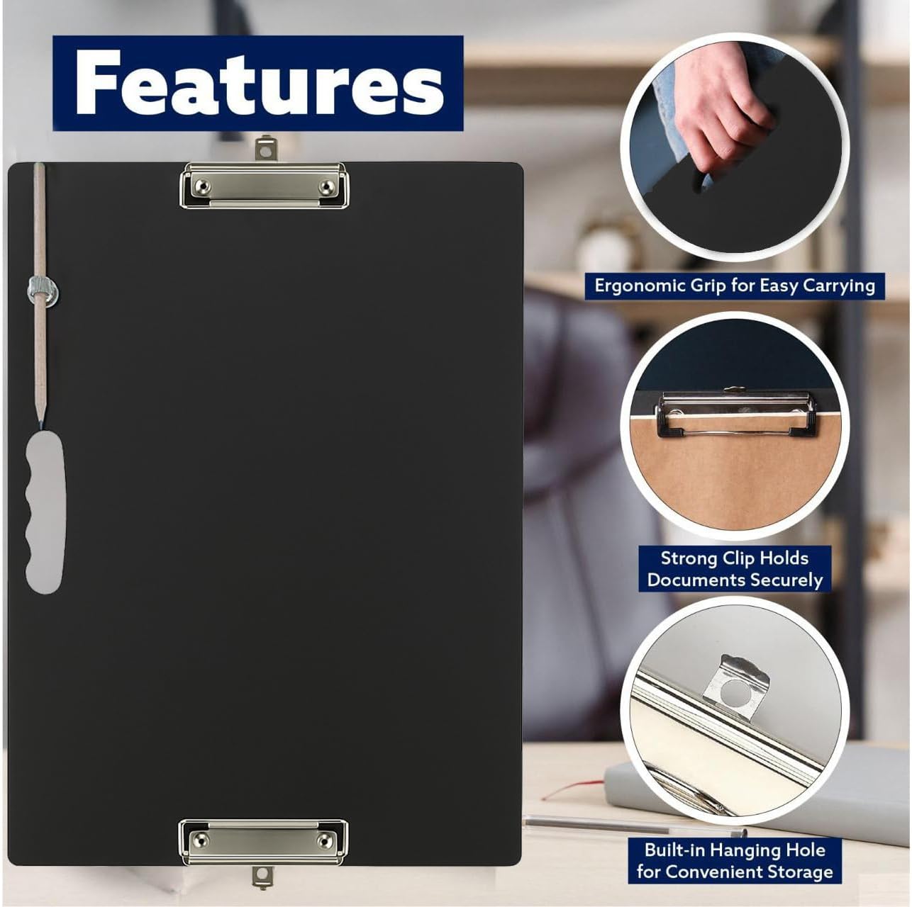 18x24 Clipboard - Foldable 18x24 File Folder & Drawing Board - Folds to 11x17 Clipboard, 4 Clips, Corner Protectors, Portable Art Portfolio, Architecture Folder, 11x17 Binder, Portfolio Binder (Green)