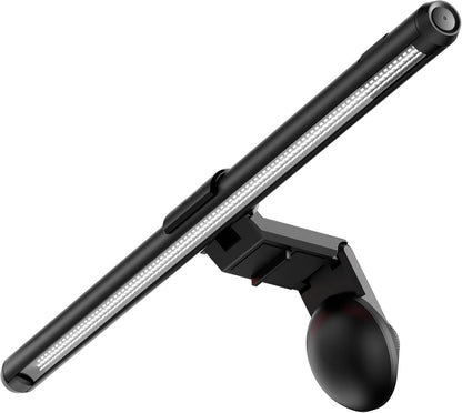 ASUS ROG Aura Monitor Light Bar (ALB01) - Asymmetrical Lighting bar, 3 Modes, RGB Lighting, USB-C, Patented clamp, Magnetic Buckle, Aura Sync Compatible, DisplayWidget Center, Quick Installation