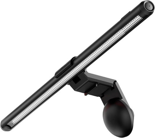 ASUS ROG Aura Monitor Light Bar (ALB01) - Asymmetrical Lighting bar, 3 Modes, RGB Lighting, USB-C, Patented clamp, Magnetic Buckle, Aura Sync Compatible, DisplayWidget Center, Quick Installation