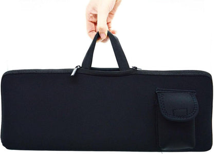 Wireless Keyboard Mouse Sleeve Travel Case Neoprene Shockproof Protective Keyboard Case for Logitech MK270 Wireless Keyboard And Mouse Combo (Black)