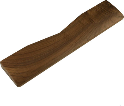 YMDK Wooden Wrist Rest Solid Wood Walnut for Keychron Q13 Pro Mechanical Keyboard