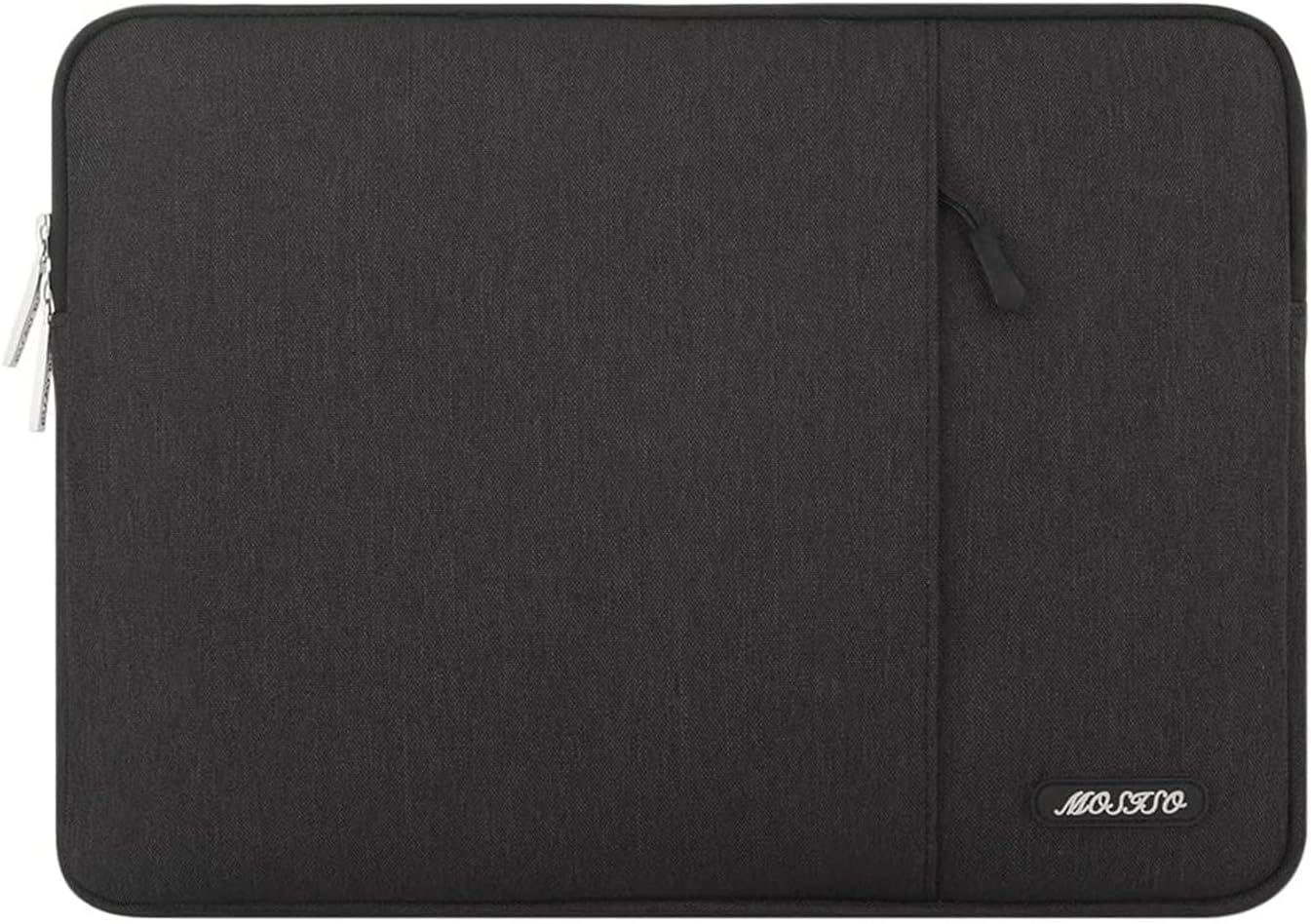 MOSISO Laptop Case 13.3 inch, 13-13.3 inch Laptop Sleeve Compatible with MacBook Air/Pro 13/Pro 14 M5 M4 M3 M2 M1, HP Dell ASUS Lenovo,Polyester Vertical Computer Sleeve Bag with Pocket, Antique Green - Colors A