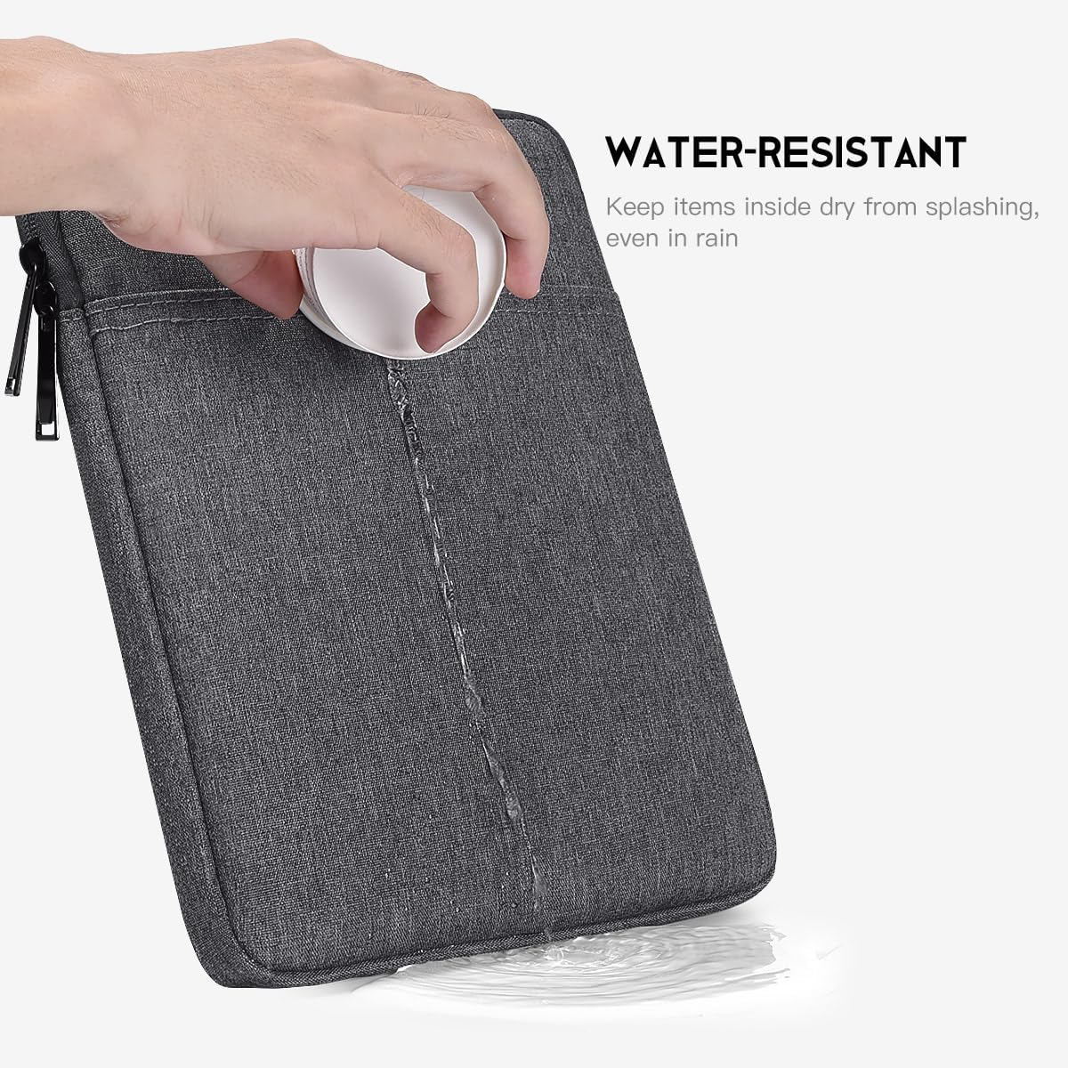 9-11 inch Tablet Sleeve Case for Fire Max 11 Tablet/Kindle Fire HD 10 Plus 10.1", iPad Pro M5 M4 /A16 11-in, iPad Air M2 M3 M4, 10.2 10.5 10.9 iPad Air, Galaxy Tab A9+ Plus, Fit Magic Keyboard -Purple