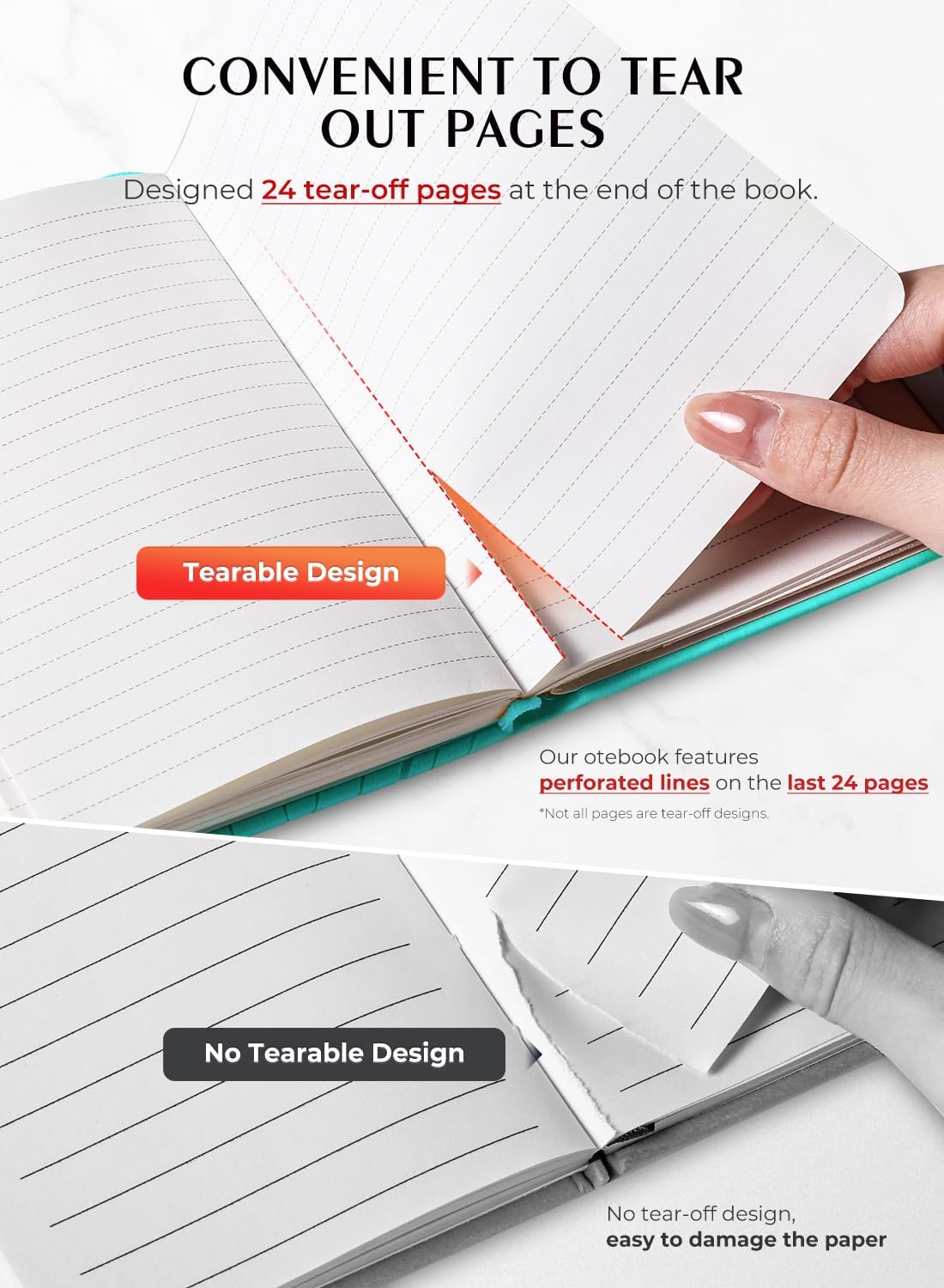AISBUGUR Pocket Notebook, Small Notebook, 2-Pack Total 320 Pages,3.7" x 5.7" Pocket Notebook (2 Pack, Black1)