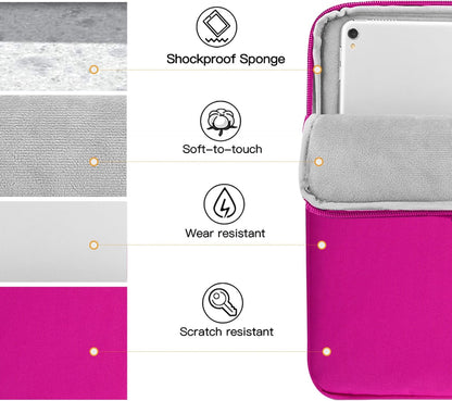 TiMOVO 9-11" Tablet Sleeve Bag for iPad 11-inch A16 2025, iPad 10.9"/10.2"| Air 11 Inch/5th/4th Gen. 10.9", Galaxy Tab A9+/A11Plus 11", Protective Bag Fit Smart Keyboard, Dusty Blue