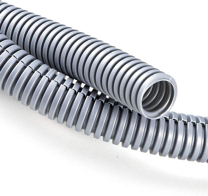 ZhiYo 100 FT 1/4” Wire Loom Split Tubing Auto Wire Conduit Flexible Cover