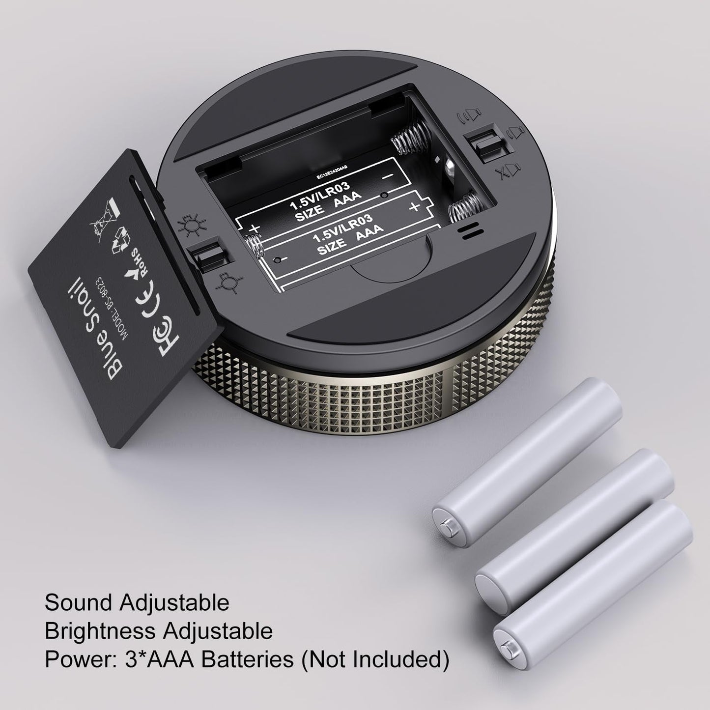 BlueSnail Kitchen Timer with LED Digital Display Smart Efficana for Home Classroom Gym Office, Volume and Brightness Adjustable Productivity Timer