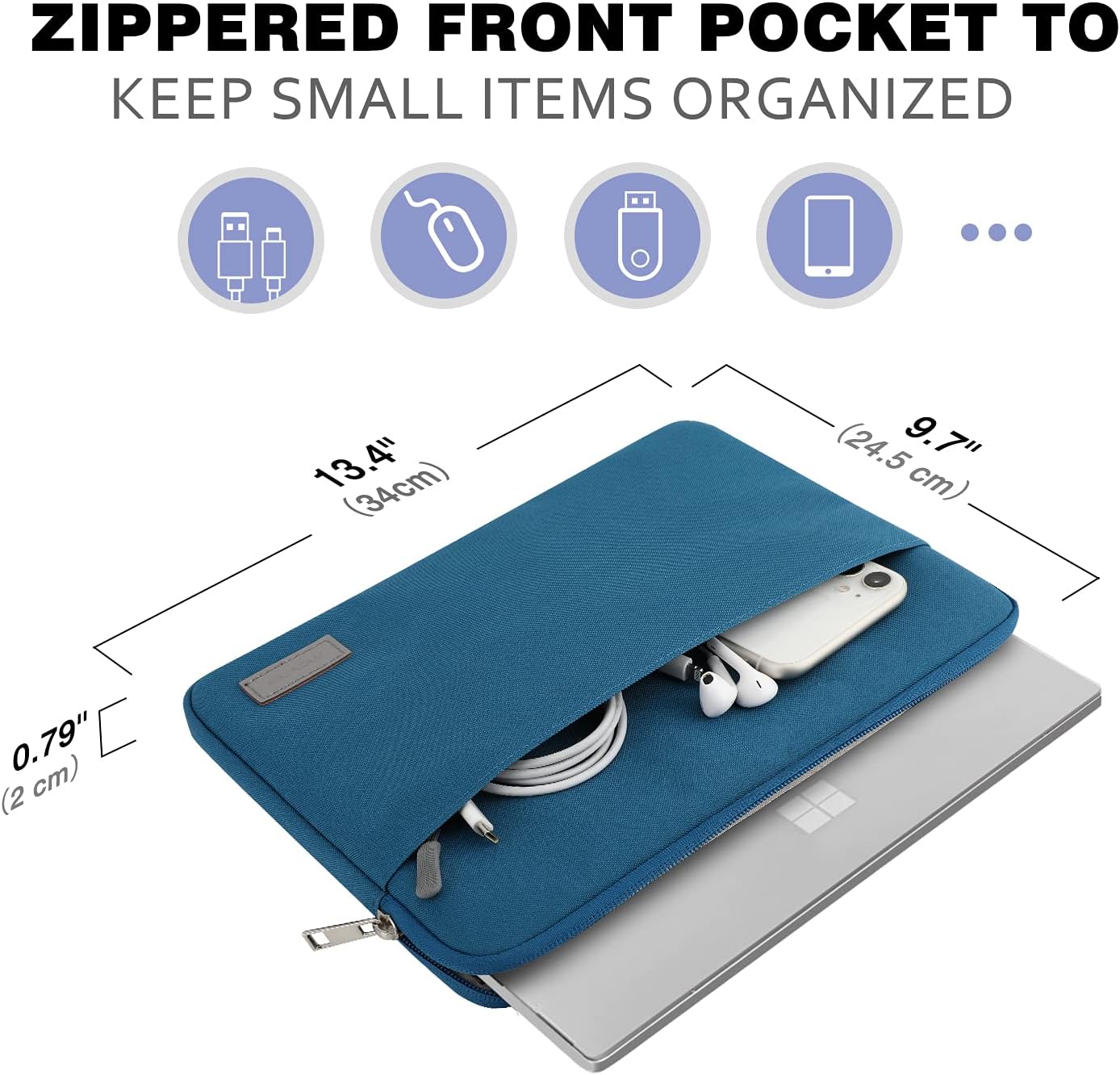 MoKo 9-11 Inch Tablet Sleeve Bag Carrying Case Fits iPad Pro 11 M5/Air M3, iPad A16 2025, i-Pad 10th 10.9, i-Pad 9/8/7th Gen 10.2, iPadAir 5/4th 10.9, Tab S8 11"/Tab A 10.1,Cloudy Pink