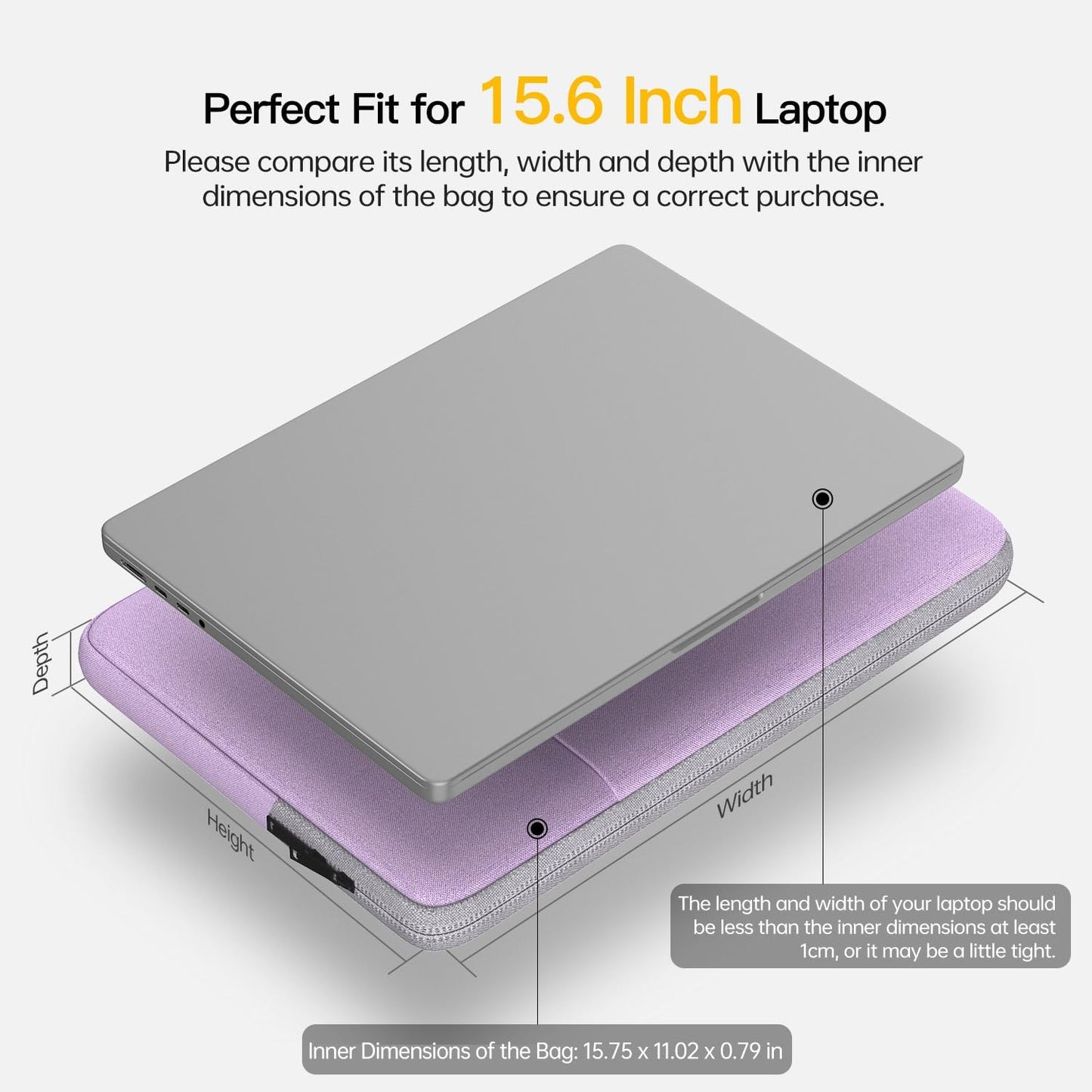 17 inch 360° Protective Laptop Case Sleeve for 2025 HP 17.3 Touchscreen Laptop,Envy 17,Pavilion 17,ASUS Vivobook 17, Shockproof Water-Resistant Computer Bag w/Accessory Pocket