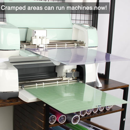 LOPASA Extension Tray Compatible with Cricut Maker 4/Maker 3/Maker/Explore 5, Cutting Mat Holder for Maker 4, Tray Extender for Cutting Mat, Machine Extension Accessories