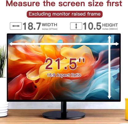 2 Pack Laptop Privacy Screen 15.6 Inch (1920x1080) Display, Anti Blue Light Glare Anti Scratch Computer Privacy Shield for 15.6" 16:9 Hp Lenovo Dell Acer Asus Samsung Portable Monitor