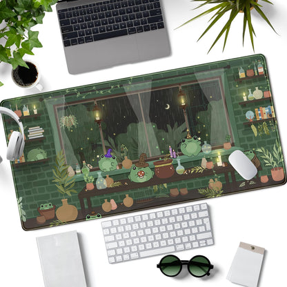 World Map Desk Mat Historical World Map Desk Pad Extra Large Computer Mouse Pad XL Black Topographic Mousepad Keyboard Pad for Desk Gaming Computer Laptop Office Non-Slip Desk Pad 31.5x11.8 in