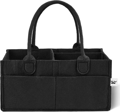 Mr. Pen- Baby Diaper Caddy Organizer, Gray, Medium, Nursery Storage Bin and Car Organizer for Diapers and Baby Wipes