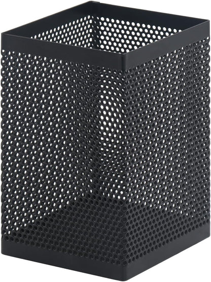 Comix Pen Holder Desk Organizer, Wire Mesh Pencil Cup with Foam Pad and Non-Slip Bottom Office Supplies Desk Accessories for Home Office School, 1 Pack