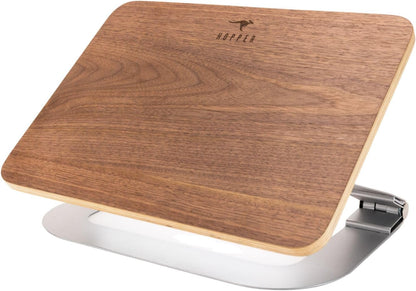 Under Desk Footrest for Active Sitting – Motion Rocking Foot Rest to Bounce & Fidget While You Work – Ergonomic Wooden Desk Foot Rest for Circulation & Focus – Hopper
