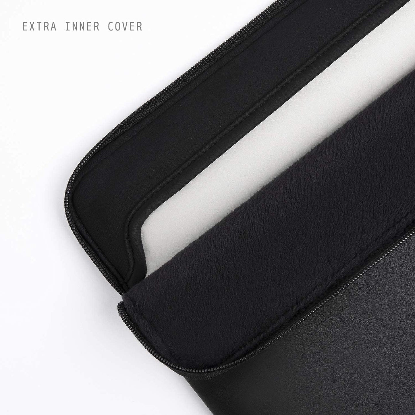 Comfyable Slim Protective Laptop Sleeve Compatible with 13/14 Inch MacBook Air & MacBook Pro M5/M4/M3/M2 Pro/Max 2026, Mac Travel Case, Laptop Pouch, Slim PU Leather Cover, Brown