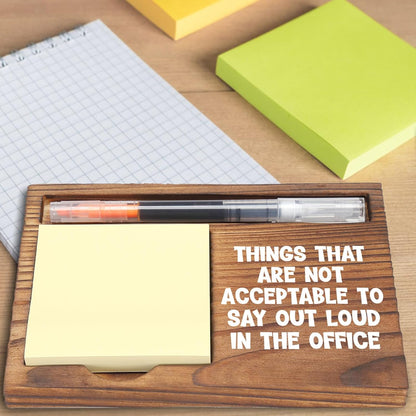 You Got This Sticky Note Holder, Inspirational Desk Organizer, Motivational Gift for Friends, Coworkers, Teachers, Self-Stick Note Pad Holders EDP126