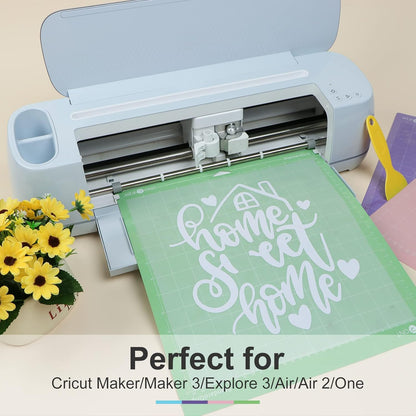 HTVRONT 5 Packs Self Healing Cutting Mat- 12" x 18” Double-Sided Cutting Mats for Crafts, A3 High-Density Sewing Mat with Grid for Fabric Quilting Modeling Hobby Scrapbooking Project