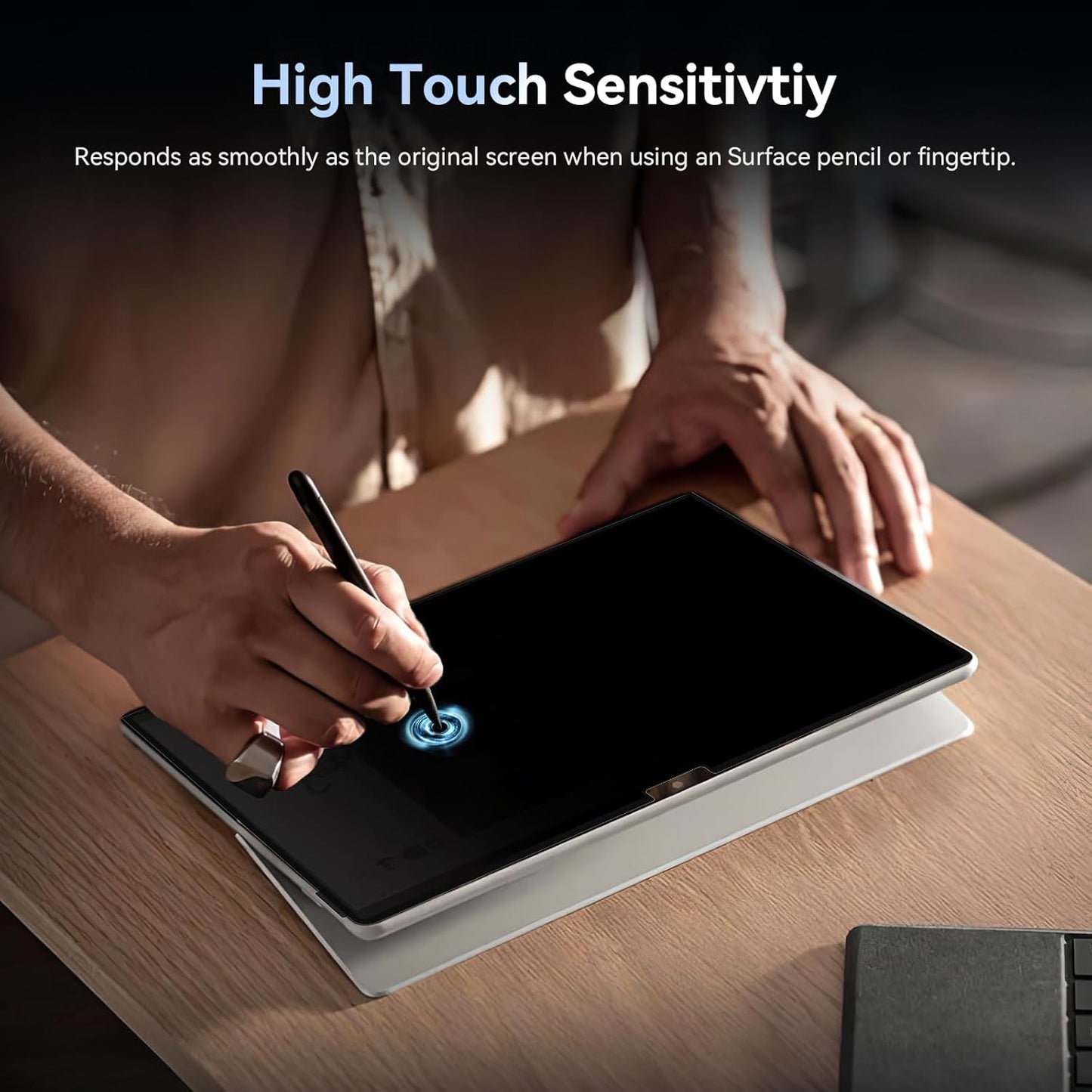 Laptop Privacy Screen 14 Inch Compatible with HP/Dell/Acer/Samsung/Asus/Lenovo/Toshiba,16:10 Aspect Removable Anti Glare Blue Light Filter Protector, 14 in Laptop Privacy Screen Shield