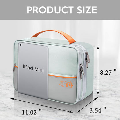 CILLA Electronics Organizer Travel, Travel Cord Organizer Case, Compact Electronics Accessories Bag for Cable, Cord, Charger, Phone