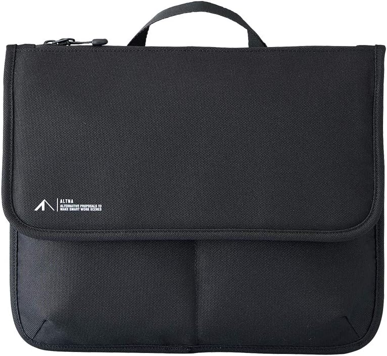 LIHIT LAB Tablet Sleeve with Pockets, 11.5 x 1 x 9.5, Black (A7767-24)