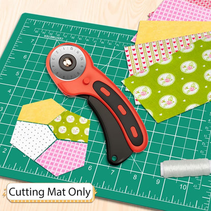 DIYSELF Cutting Mat 12in×18in, Cutting Mats for Crafts, Self Healing Cutting Mat A3, Fabric Cutting Mats Double Side for Sewing, Quilting, Craft Mat for Desktop, Matting & Mounting Materials