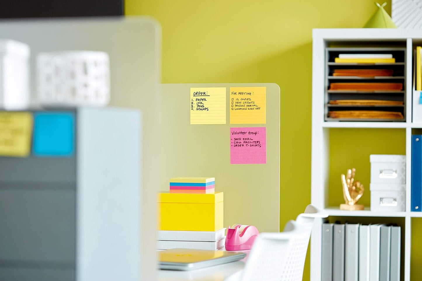 Post-it Note Dispensers, 4 in. x 4 in.