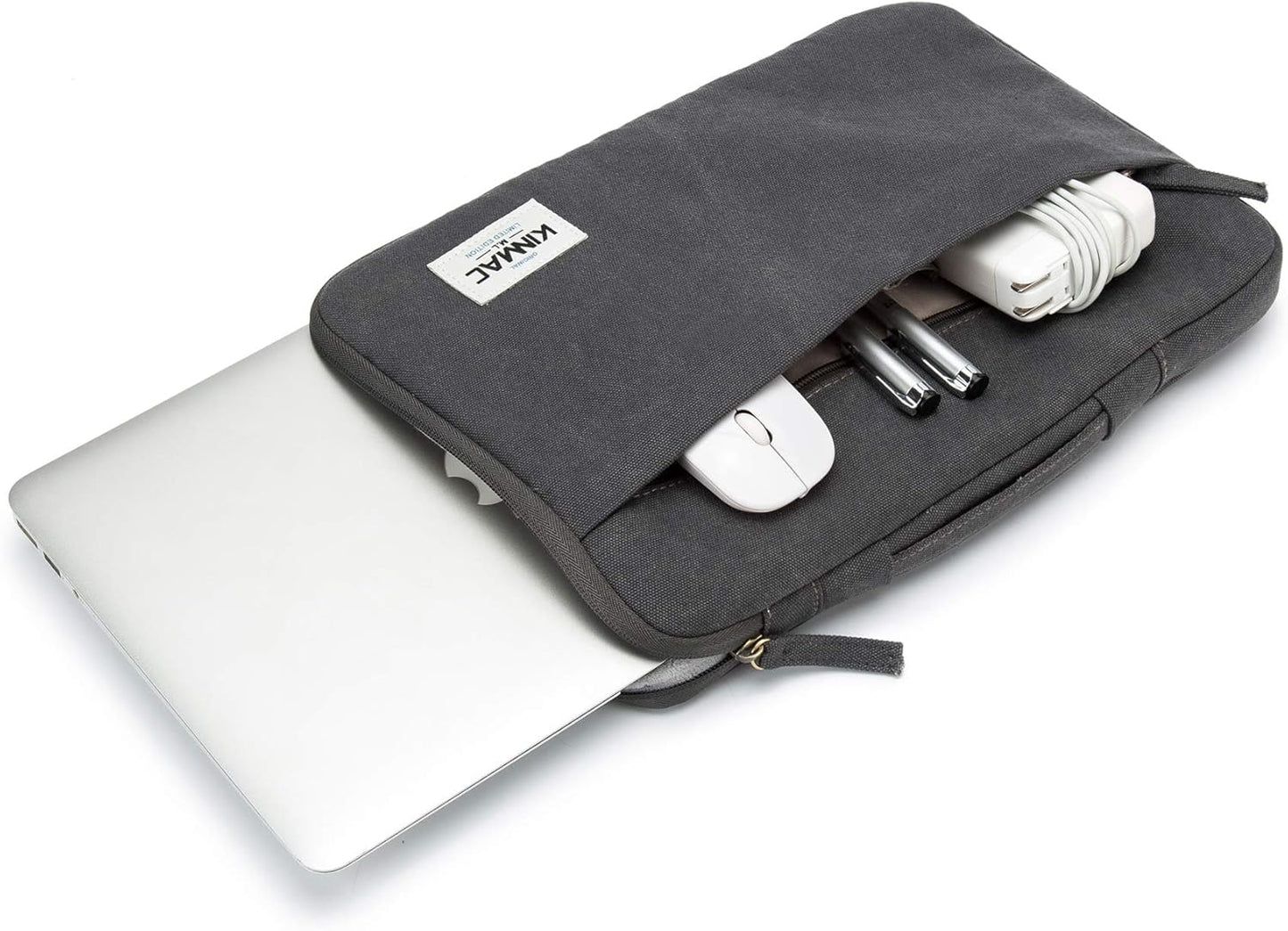 Kinmac 360° Protective Laptop Sleeve Case Bag Cover with Handle for MacBook Pro 16 inch,16 inch HP,Lenovo,Dell,ASUS,Acer Ultrabook and Business Laptop (F-04)