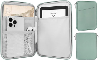 MoKo 9-11 Inch Tablet Sleeve Case, Fits New 11inch iPad Air M4/Pro M5, iPad A16 11", i-Pad 10/9/8/7th/Air 5/4th 10.9"/10.2", Tab S9/S8 11", Protective Bag Carrying Case with Pocket, Dark Gray