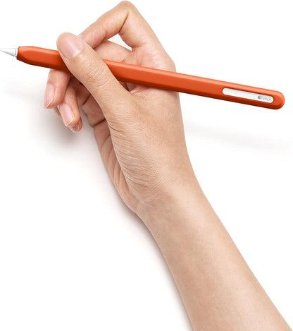 UPPERCASE Designs NimbleSleeve Premium Silicone Case Holder Protective Cover Sleeve Compatible with iPad Apple Pencil Pro and 2nd Generation Only (Beige)