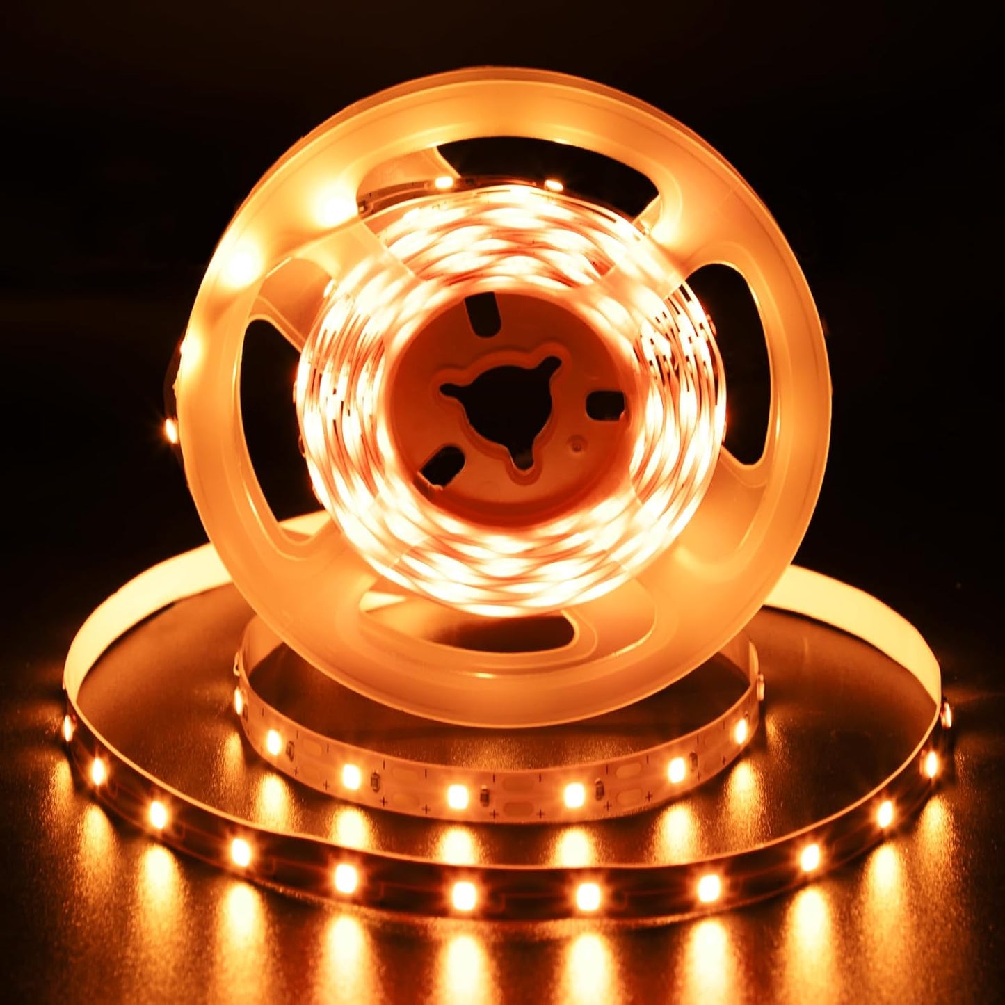 echosari Strip Lights USB 5V, 9.8Ft 180 LED Strip Lights Cuttable 2835 SMD Super Bright with Self-Adhesive DIY for Cabinet Photo Frames Desks Monitor Shelves Decor (Green)