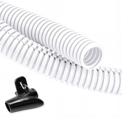 ZhiYo 100 FT 1/4” Wire Loom Split Tubing Auto Wire Conduit Flexible Cover