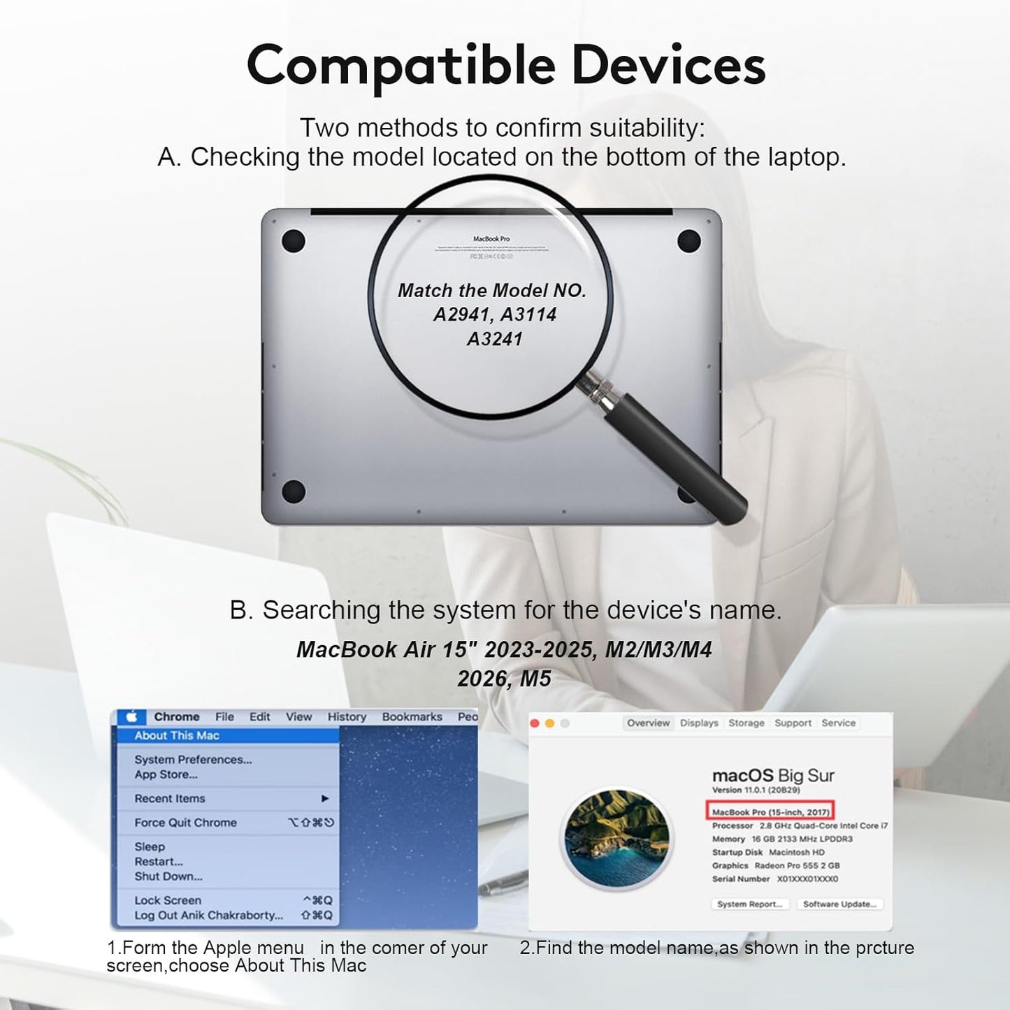 Nano-Suction Laptop Privacy Screen 14 Inch 16:10, Removable Screen Privacy Shield for Laptop, Anti Glare, Anti Bule Light, Screen Protector for Lenovo HP Dell Acer Asus Thinkpad