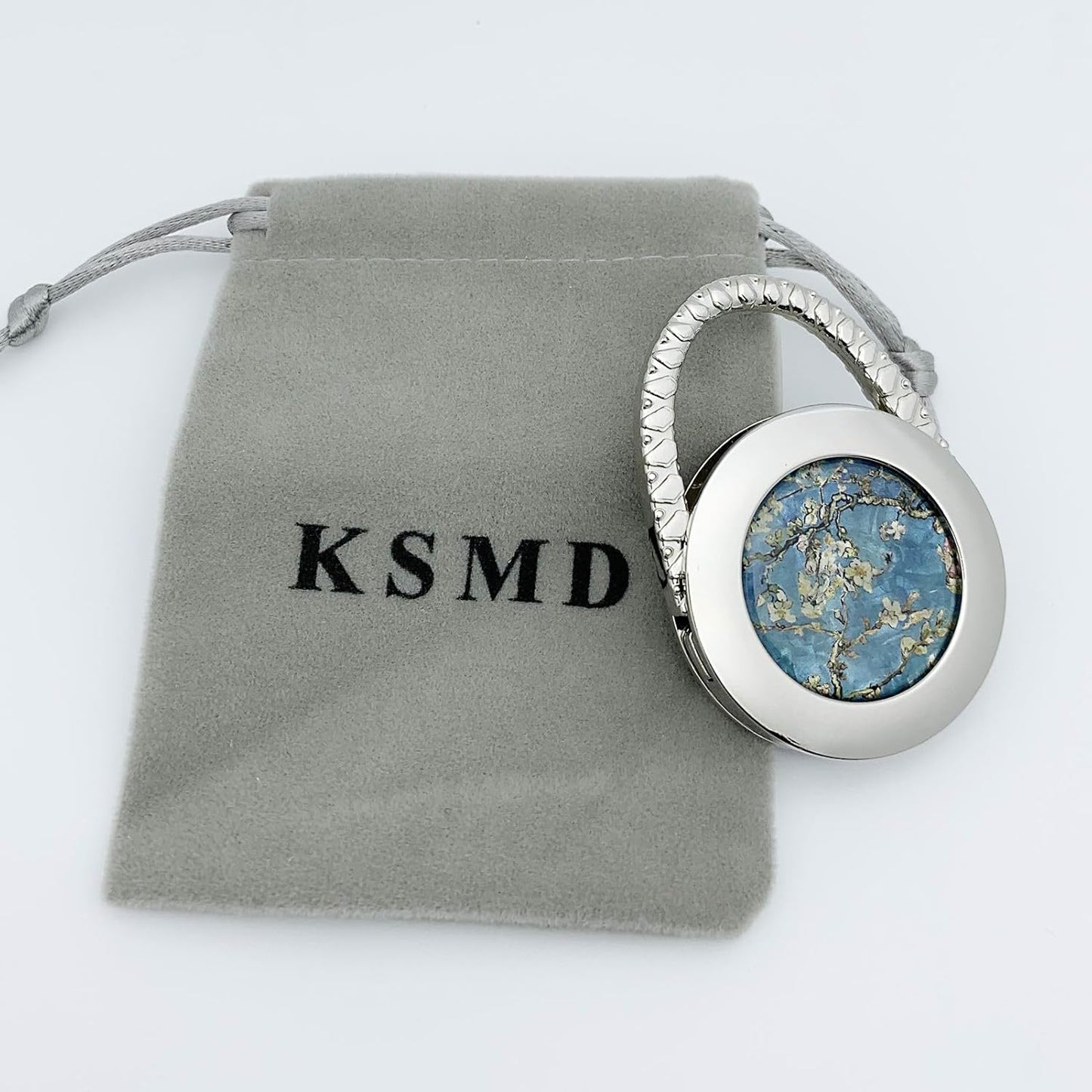 KSMD Purse Hooks for Table & Bars, Portable Handbag Holder - Foldable Table Hook Hanger