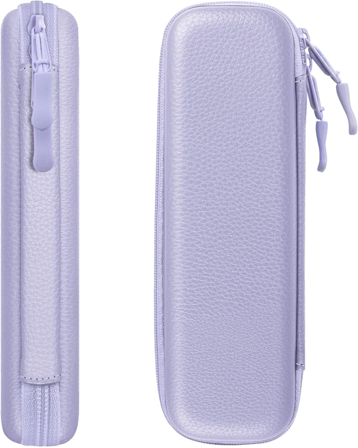 Fintie Holder Case for Apple Pencil Pro, Apple Pencil (USB-C / 1st / 2nd Generation), PU Leather Carrying Bag Sleeve Compatible with Pen, USB Cable, Samsung Stylus, Lilac Marble