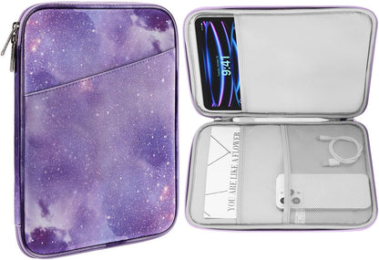 MoKo 9-11 Inch Tablet Sleeve Case, Fits New 11inch iPad Air M4/Pro M5, iPad A16 11", i-Pad 10/9/8/7th/Air 5/4th 10.9"/10.2", Tab S9/S8 11", Protective Bag Carrying Case with Pocket, Dark Gray