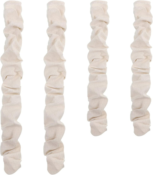 4 Pcs Fabric Cord Cover 6 Feet and 4 Feet Chain Cable Sleeve Chandelier Lighting Wire Cord Cover for Lamps Light Fixtures Lighting Wires Cable Management