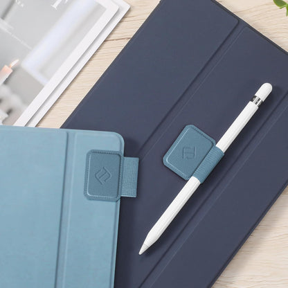 Fintie 4 Pack Pen Loop Holder for Apple Pencil Pro, Apple Pencil (USB-C / 1st / 2nd Generation) and Stylus Pens, Elastic Adhesive Leather Sleeve Attached to Cases, Black