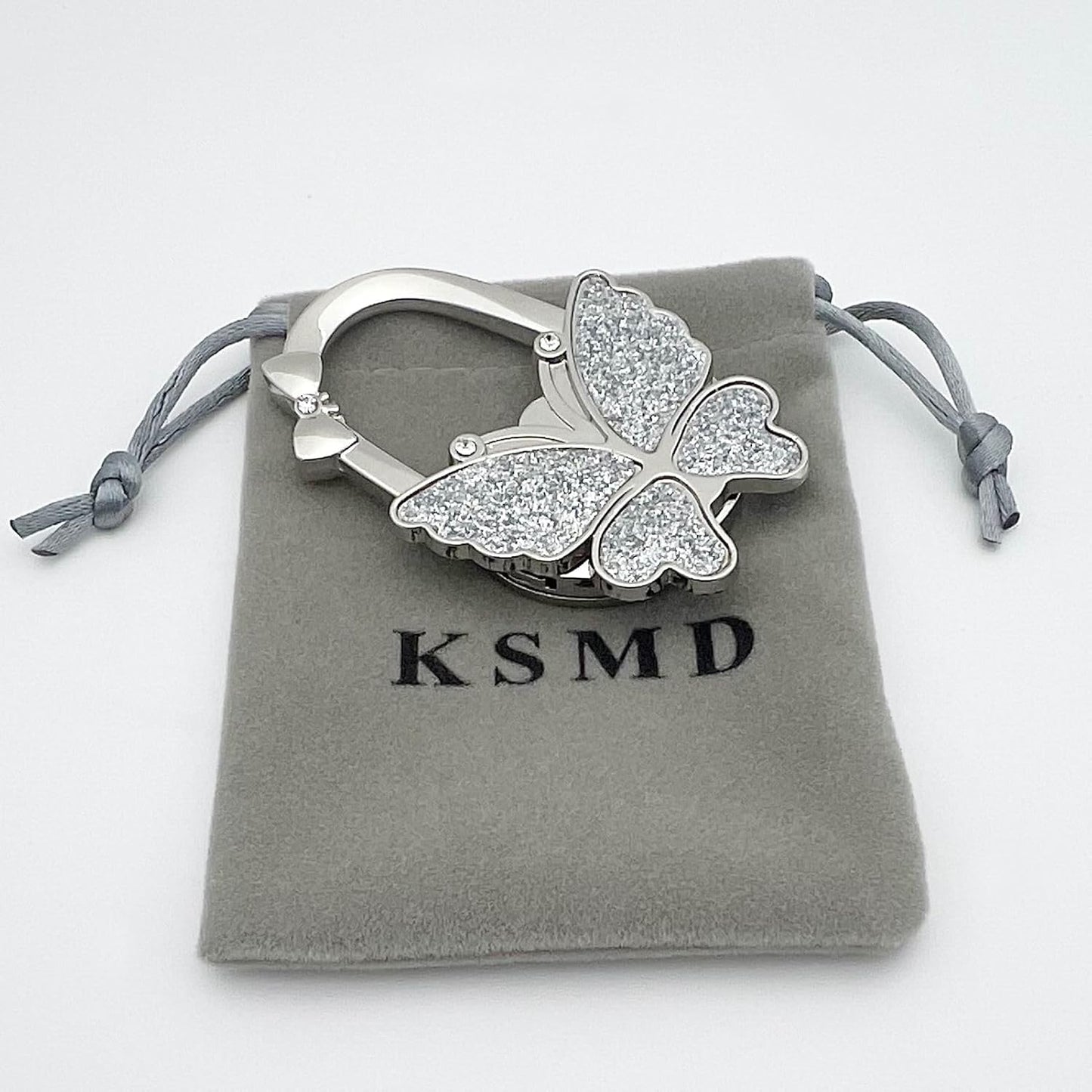 KSMD Variety Design Purse Hooks for Table and Bars,Portable Purse Hanger Organizers Hooks Handbag Pocketbook Holder Bag Storage for Desk,Foldable Folding Purse Table Hook Hanger