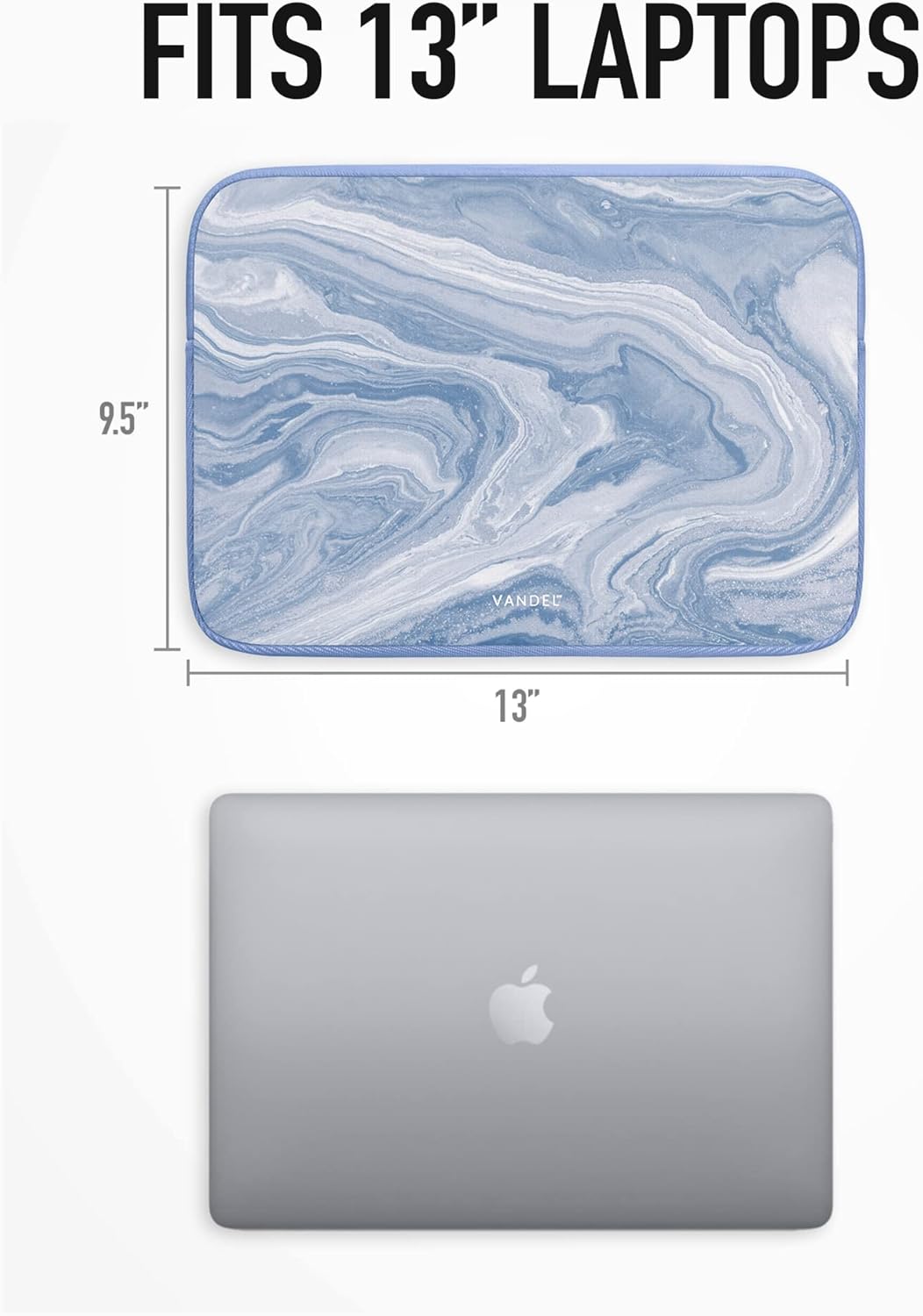 Vandel Slim MacBook Pro 16 Inch Laptop Sleeve, 15.6-16 inch Laptop Case, Protective MacBook Case Sleeve, Dell XPS 16 Cover 15.6 in, HP 15-fc, Lenovo IdeaPad 15, Mac Book Pouch, Computer Carrying Bag