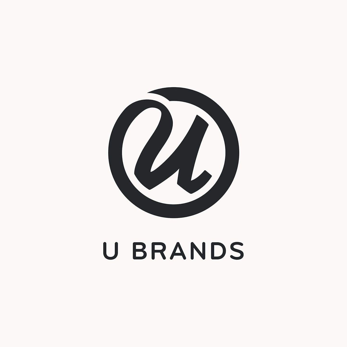 U Brands Cork Canvas Bulletin Board, 14" x 14" Inches, Frameless (463U00-04)