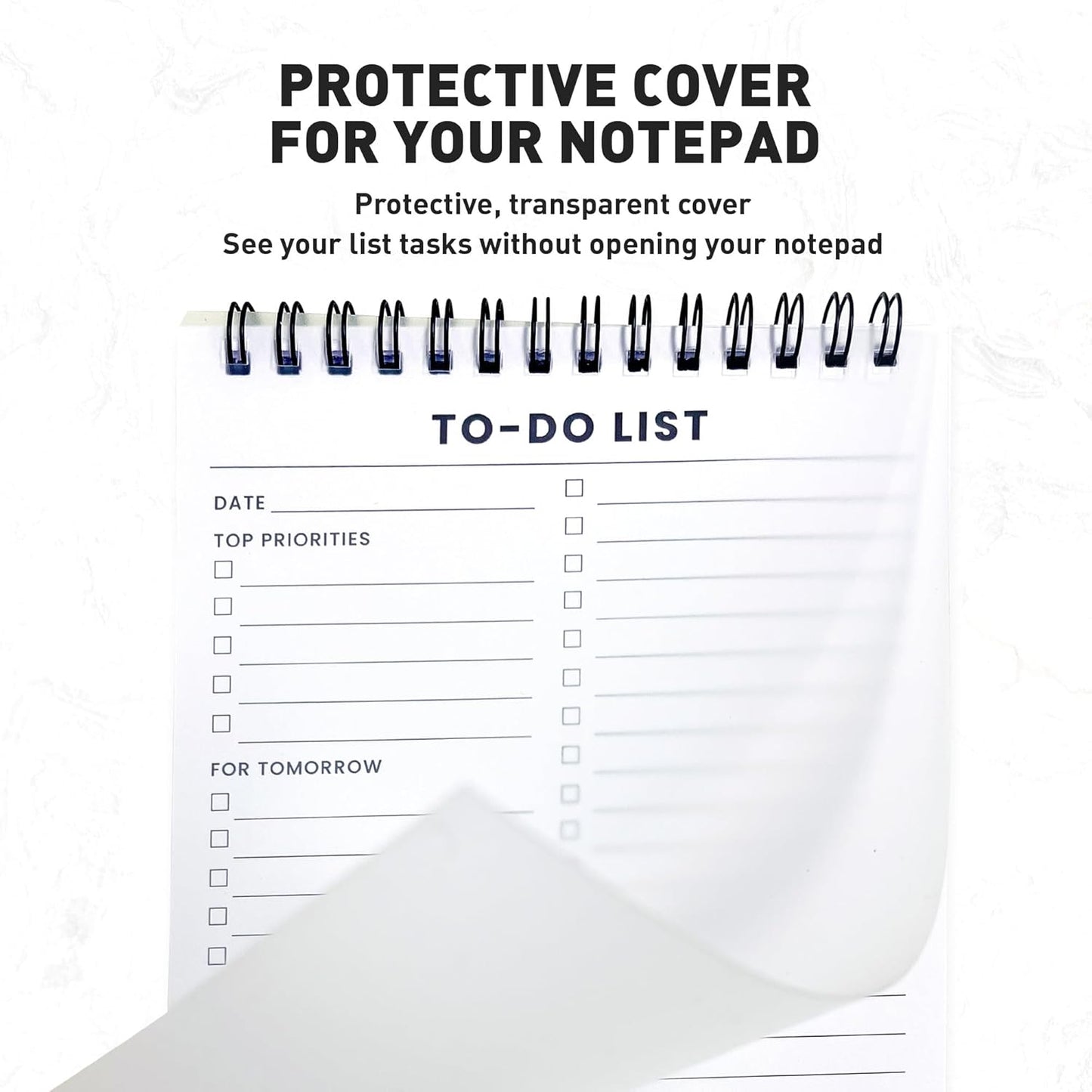 To Do List Notepad: With Multiple Functional Sections - Large Size 8.5x11" 52 Sheets - Tear Off Daily Planner Notebook - Task CheckList Organizer Agenda Pad for Work - Note, Plans, Goals, Grocery, and