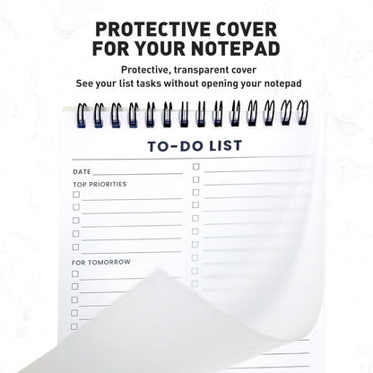 To Do List Notepad: With Multiple Functional Sections - Large Size 8.5x11" 52 Sheets - Tear Off Daily Planner Notebook - Task CheckList Organizer Agenda Pad for Work - Note, Plans, Goals, Grocery, and