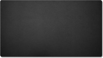 Nekmit Leather Desk Blotter Pad 17 x 12 Inches, Flat, Non-Slip, Waterproof, Black