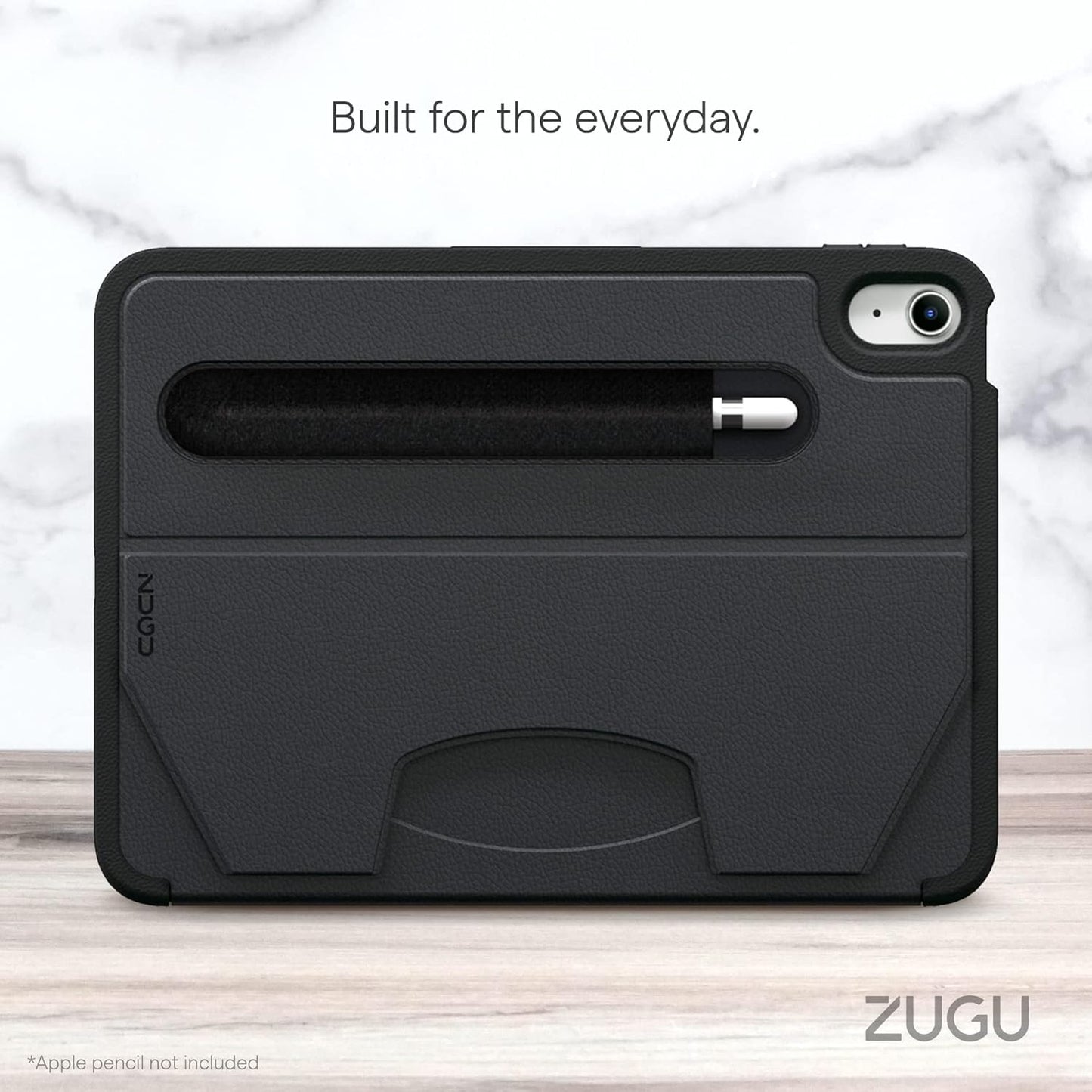 ZUGU CASE for iPad A16 11th Generation 11 Inch (2025), 10th Gen 10.9 Inch (2022) Magnetic Stand & Sleep/Wake Cover, Model #s A3354, A3355, A3356, A2696, A2757, A2777, Stealth Black