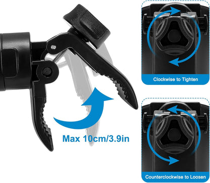 Accmor Stroller Cup Holder, Universal Cup Holder for Uppababy Nuna Doona Strollers, Bottle Drinks Holder for Wheelchair, Walker, Bike, Scooter